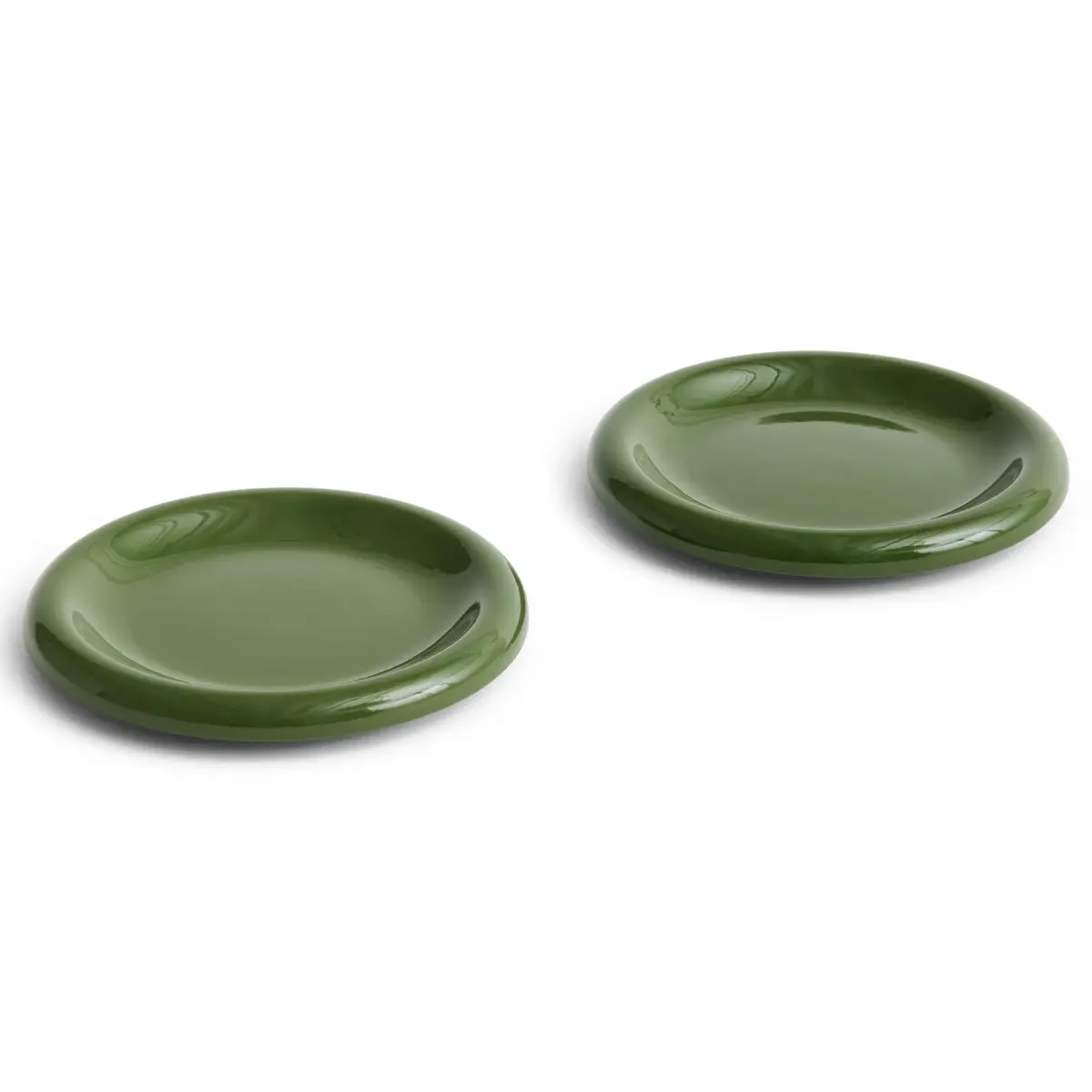 Barro tallerken, Green, Ø18 cm 2-pakning