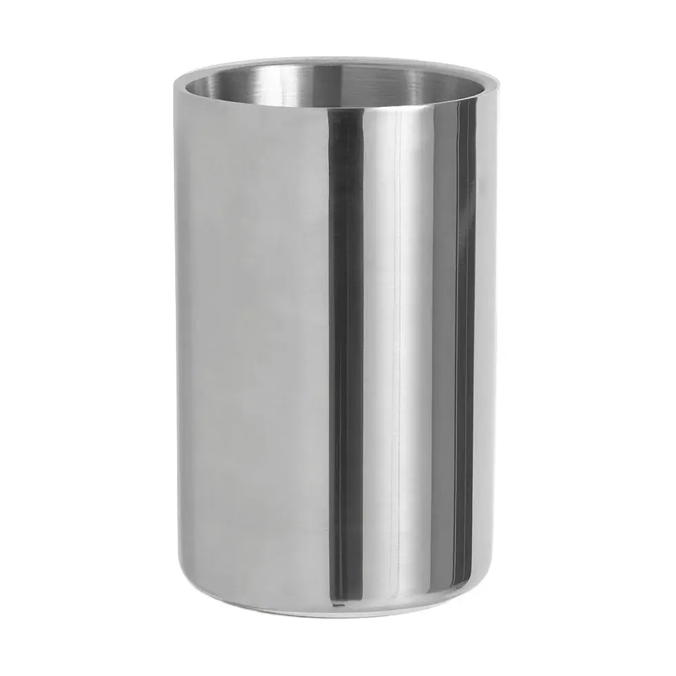 Essential Steel vinkjøler, Rustfritt stål, 19,5xØ12 cm