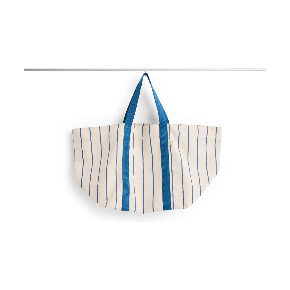 Outdoor Market piknikkurv, Blue-beige, medium