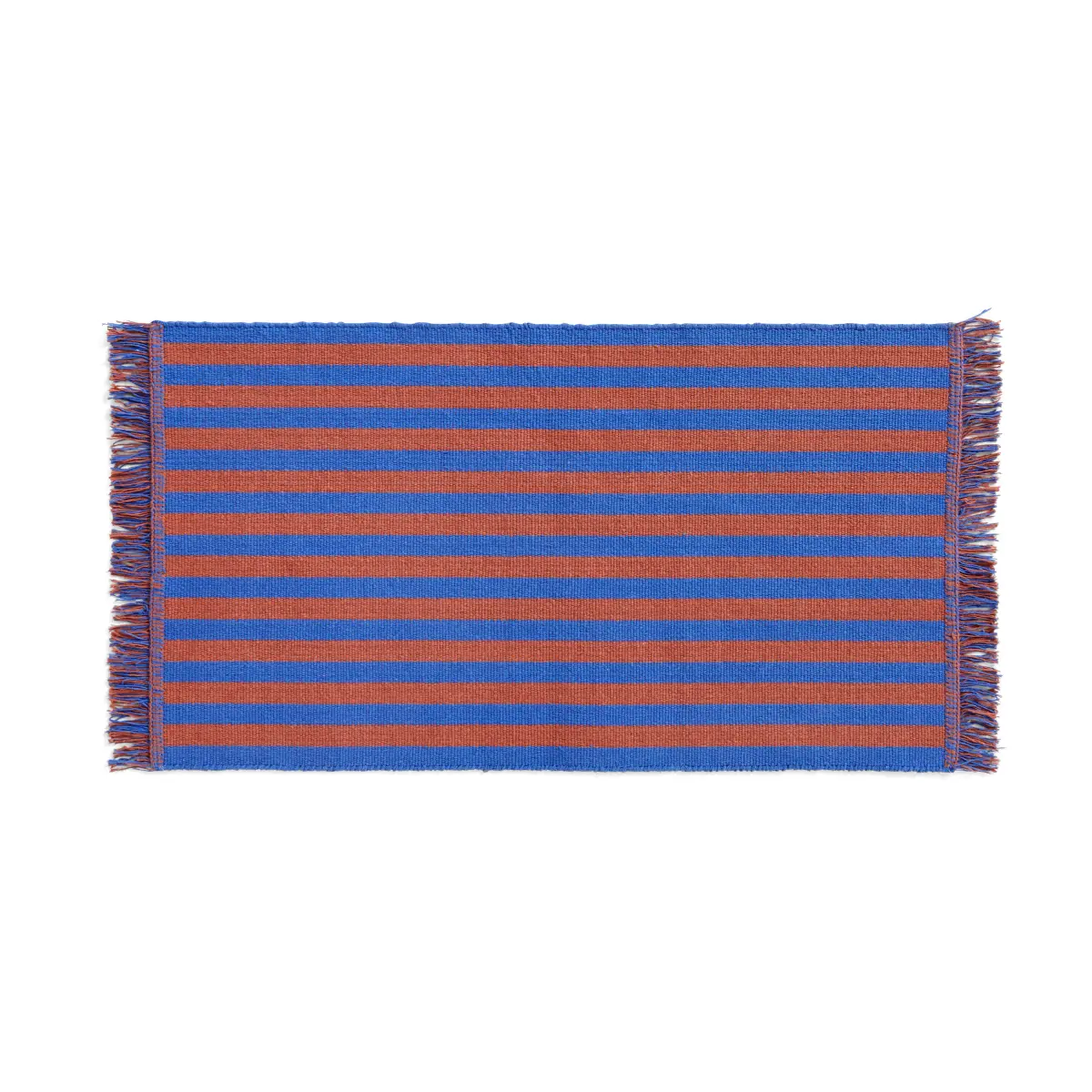 Stripes and Stripes dørmatte 52x95 cm, Cacao sky