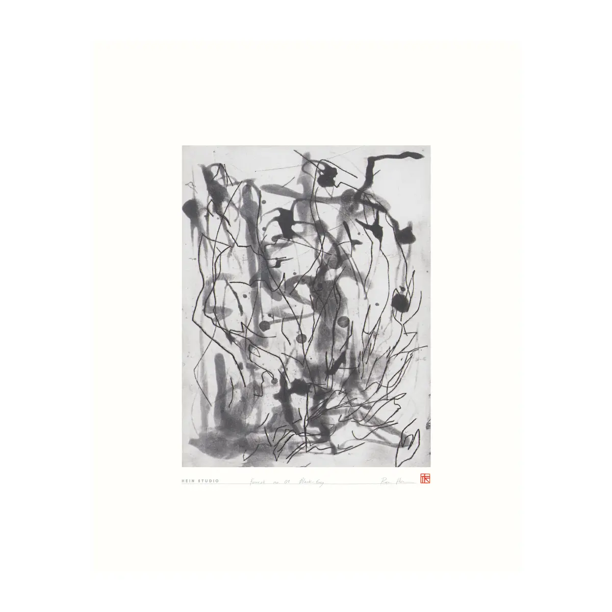 Forrest plakat 40 x 50 cm, No. 01