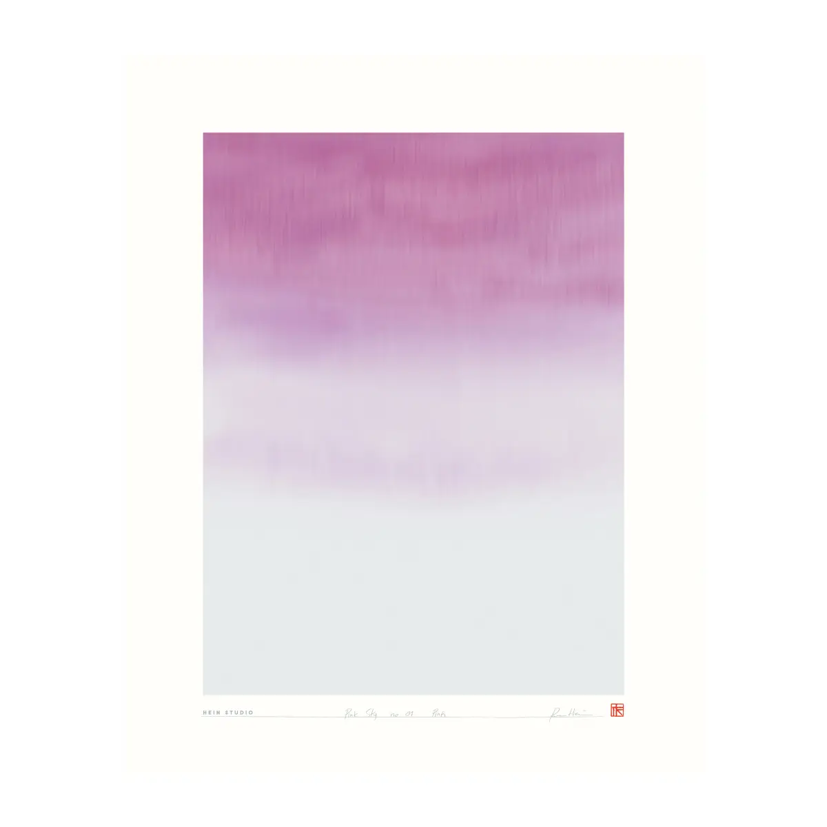 Pink Sky plakat 40 x 50 cm, No. 01