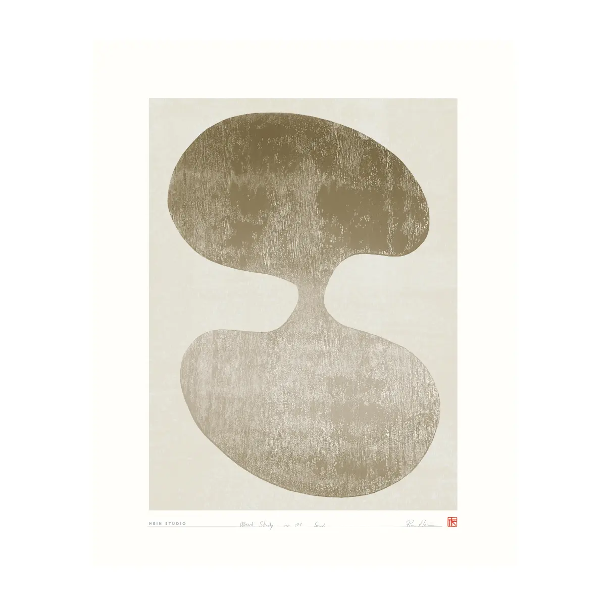 Wood Study plakat 40 x 50 cm, No. 01