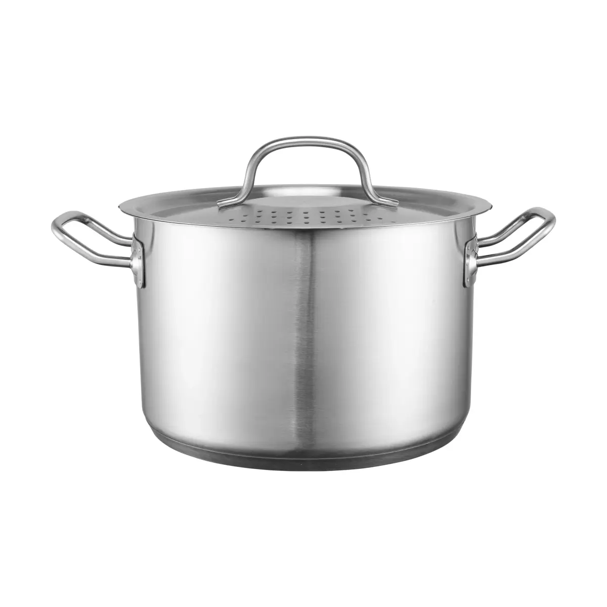 Heirol Steely gryte med lokk innebygd sil, 5 liter
