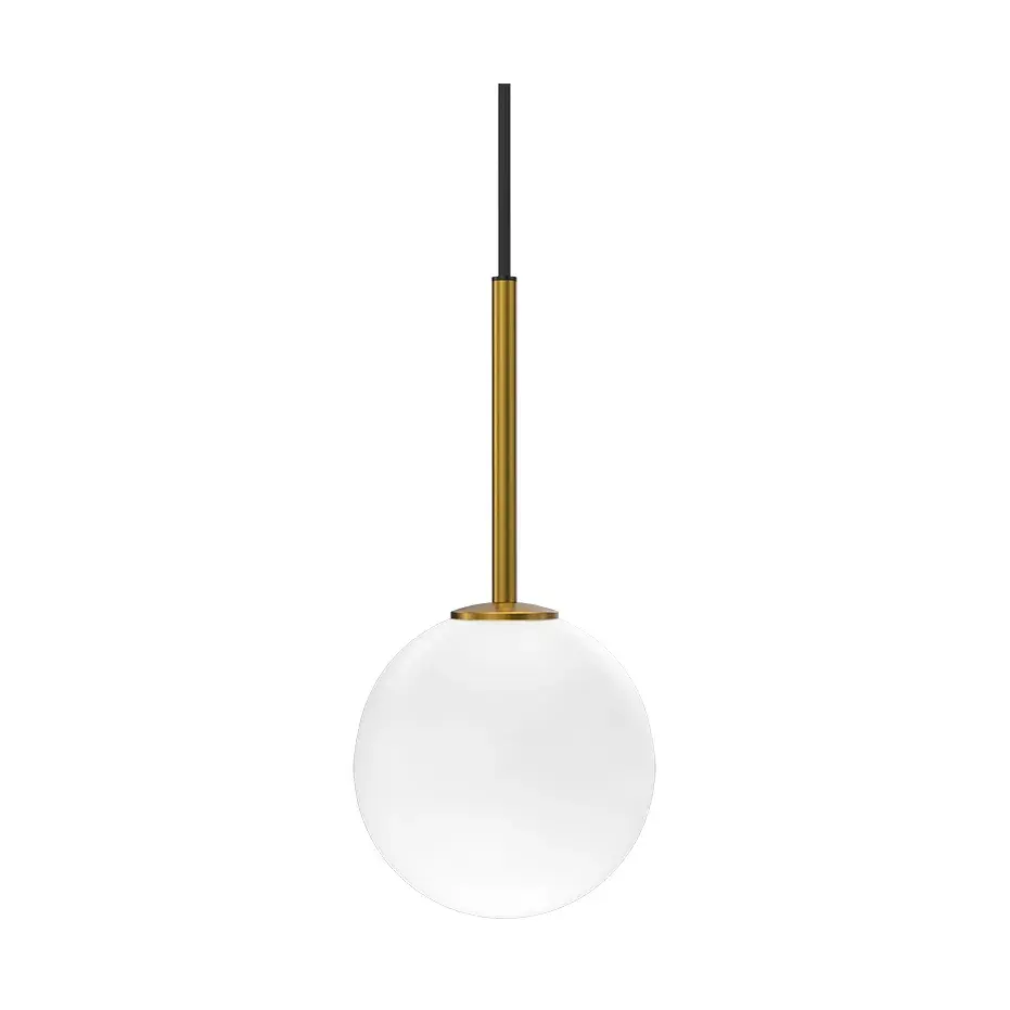 Ballon pendel, Hvit-messing