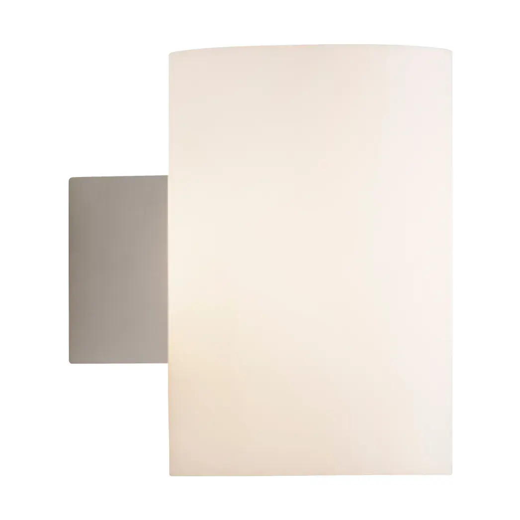 Evoke vegglampe large, Hvit-opalglass