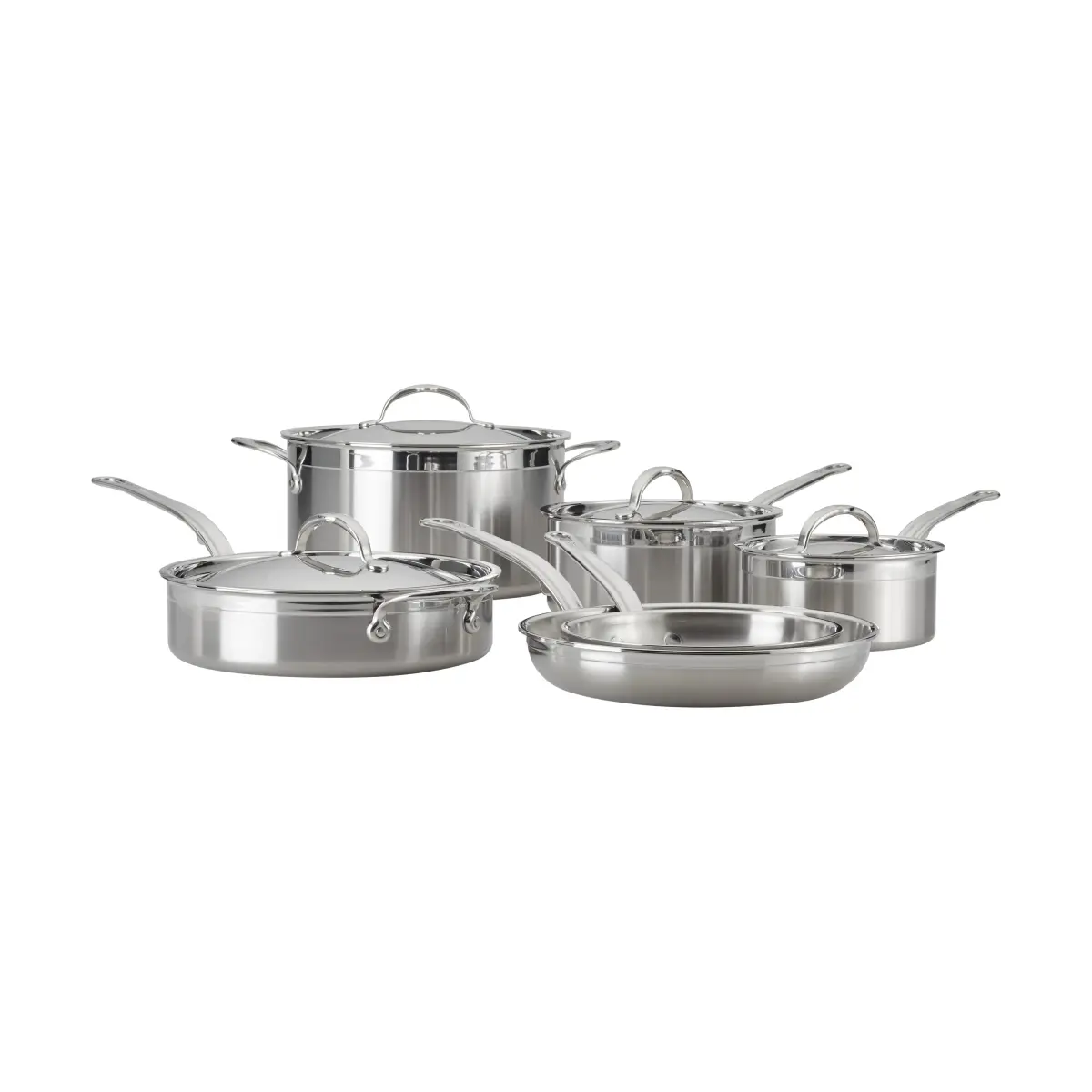 Hestan Probond gryte- og stekepannesett, 10 deler