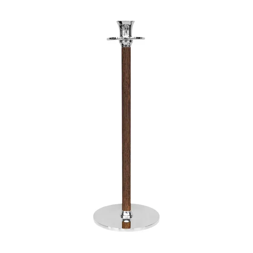 Alto Basso lysestake 30 cm, Forkrommet messing