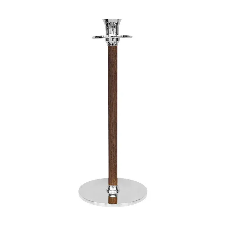 Alto Basso lysestake 35 cm, Forkrommet messing