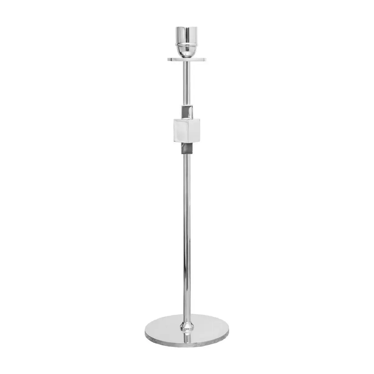 Como lysestake 40 cm, Nikkelbelagt messing