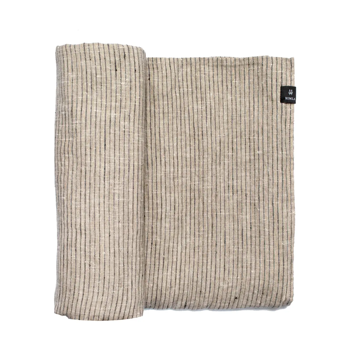 Linus duk 145 x 250 cm, Kohl-natural