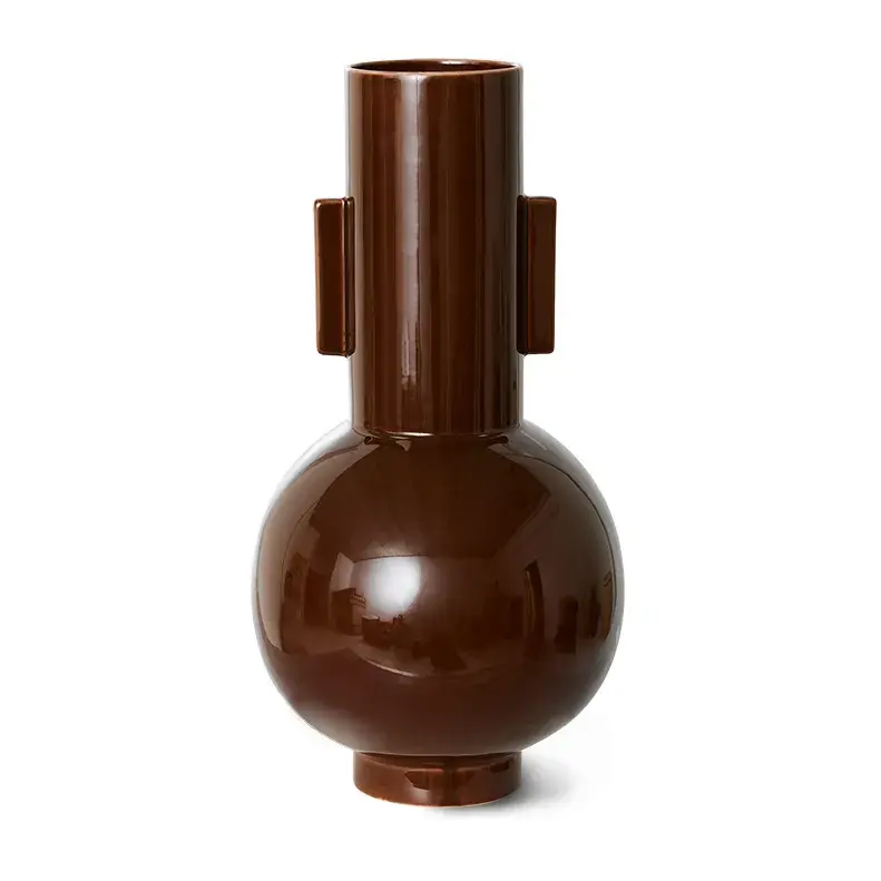 Ceramic vase large 42,5, Espresso