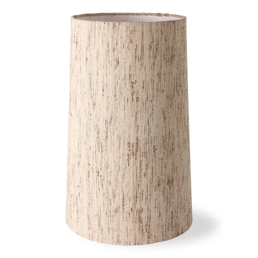 Cone lampeskjerm Håndvevd Ø36x58 cm, Natur