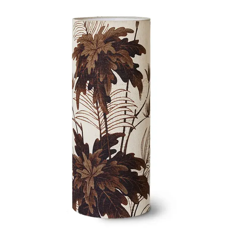 Cylinder lampeskjerm Ø 28,5 cm, Floral