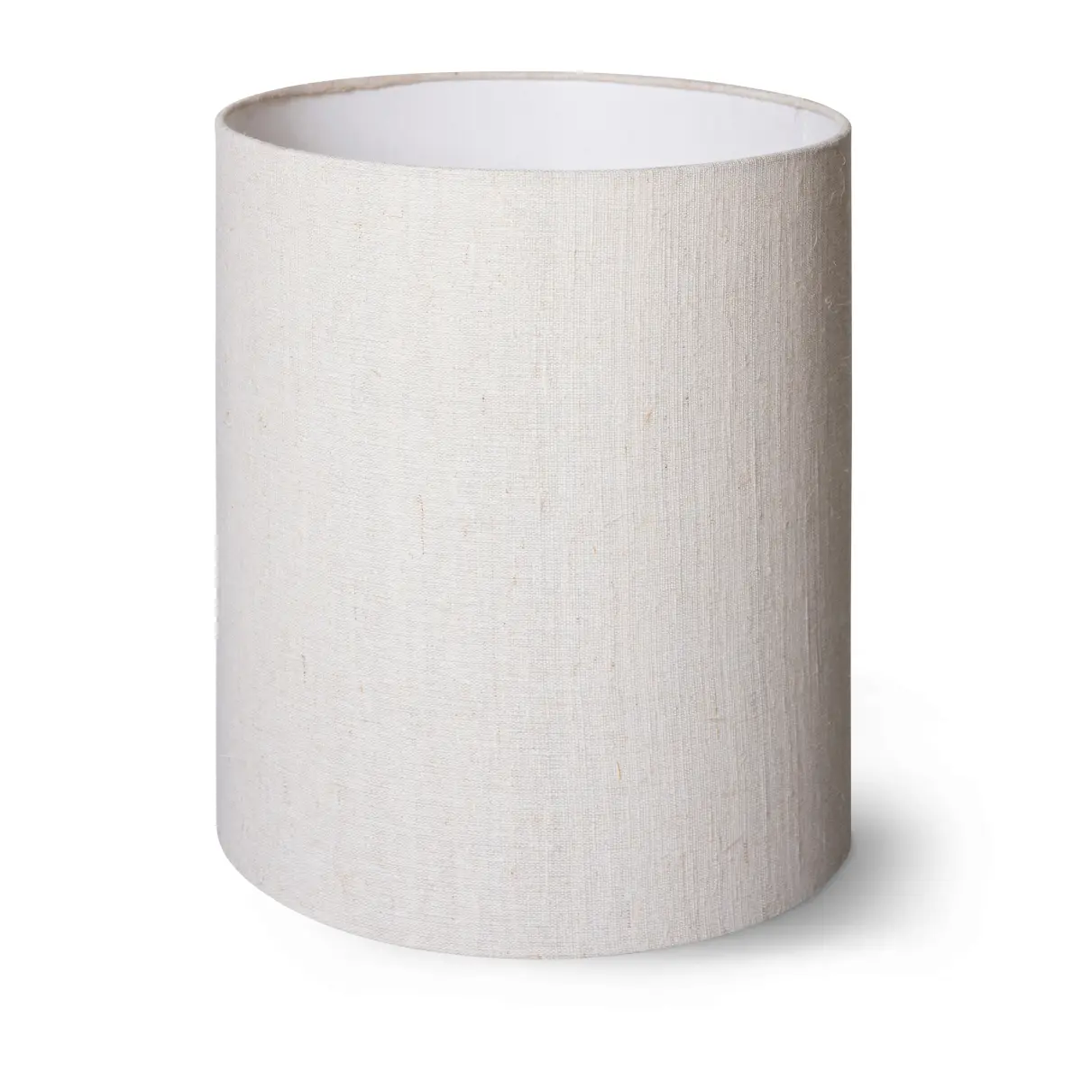 Cylinder lampeskjerm Ø 30 cm, Naturlig lin