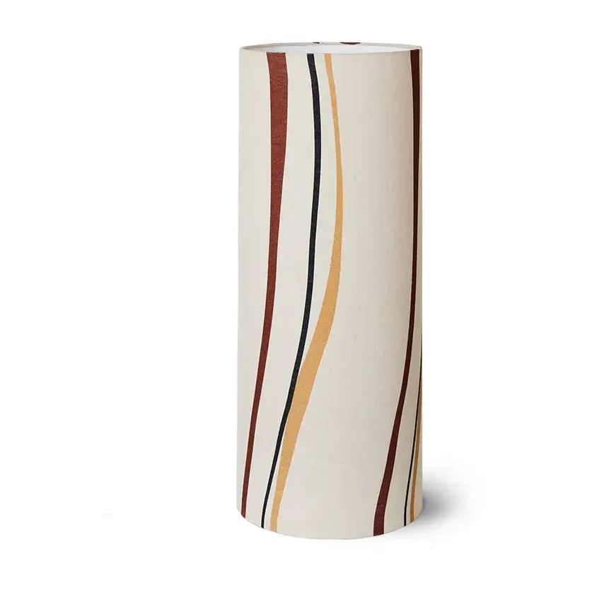 Cylinder lampeskjerm Ø 33 cm, Swirl