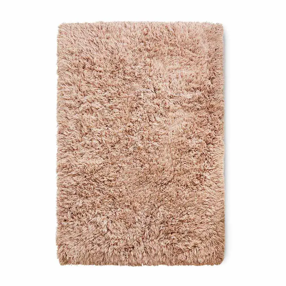 Fluffy teppe, 200 x 300 cm, soft pink