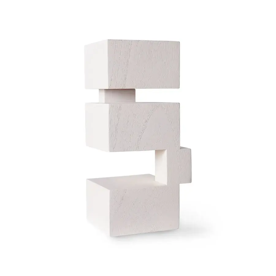 HK Objects skulptur "Harmony" 12x25 cm, Off white