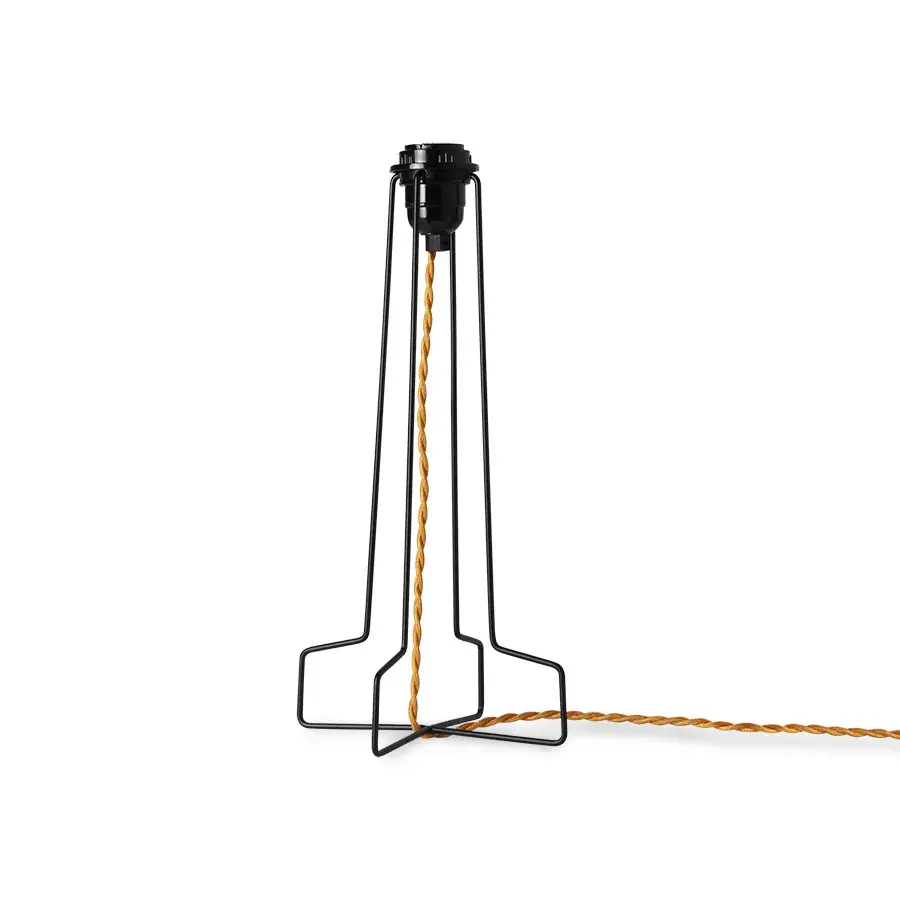 Lampefot 18x35 cm, Svart