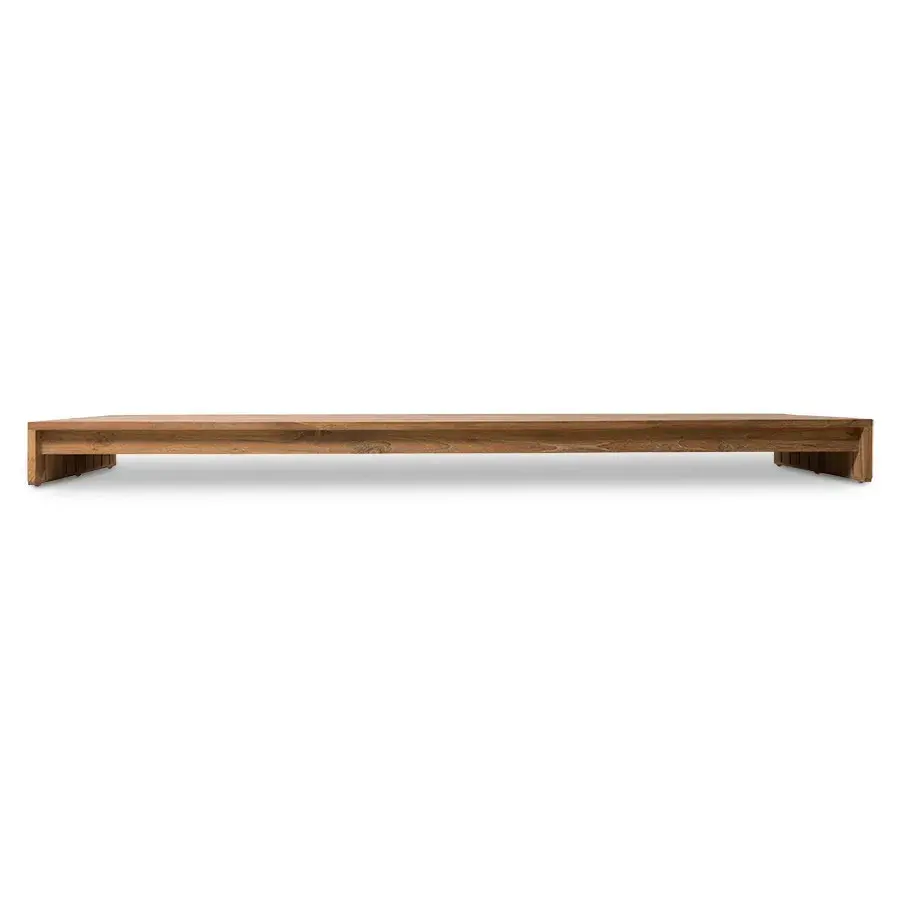 Lounge sofabord 200x60 cm, Teak