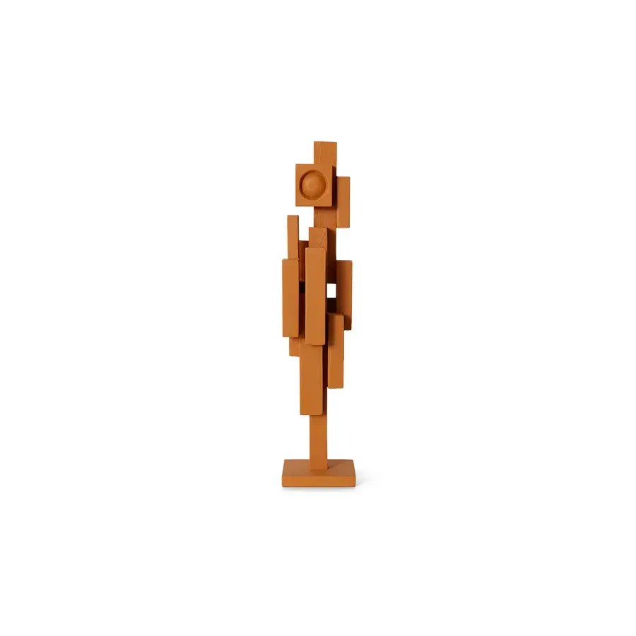Skyline skulptur S, Oransje