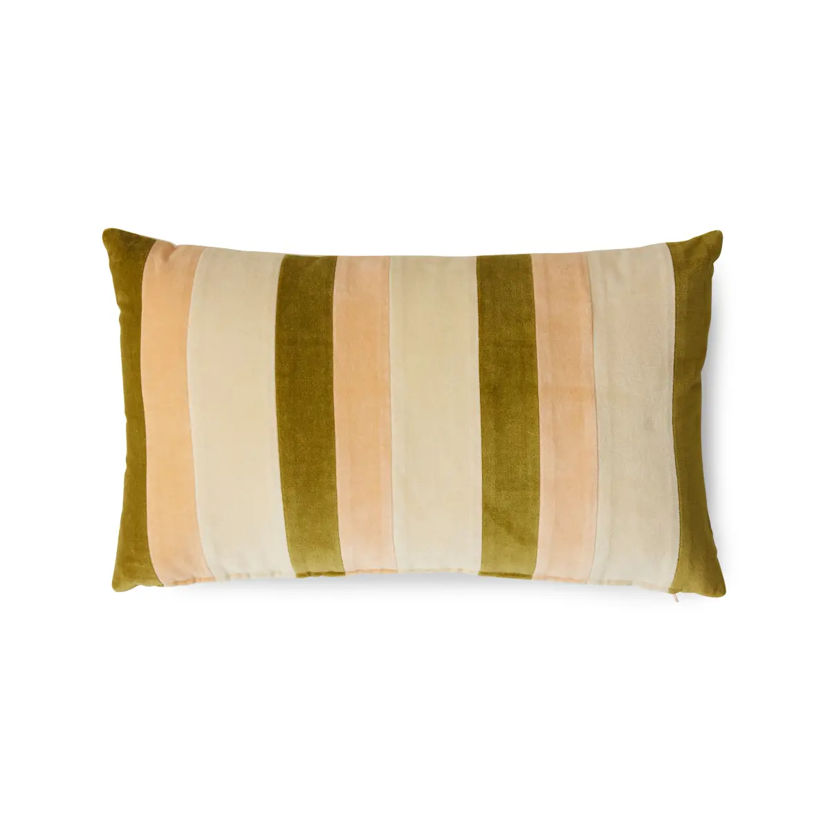 Striped pute i fløyel 60x35 cm, Fields
