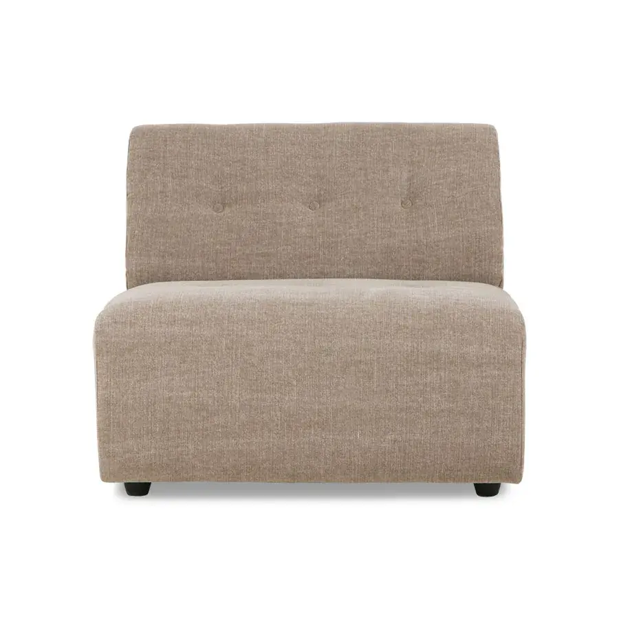 Vint sofamodul Midtdel 87x74 cm, Taupe