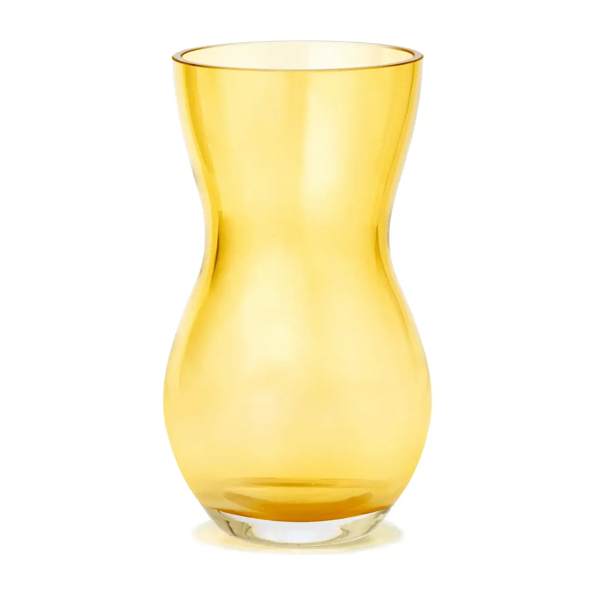 Calabas vase 16 cm, Amber