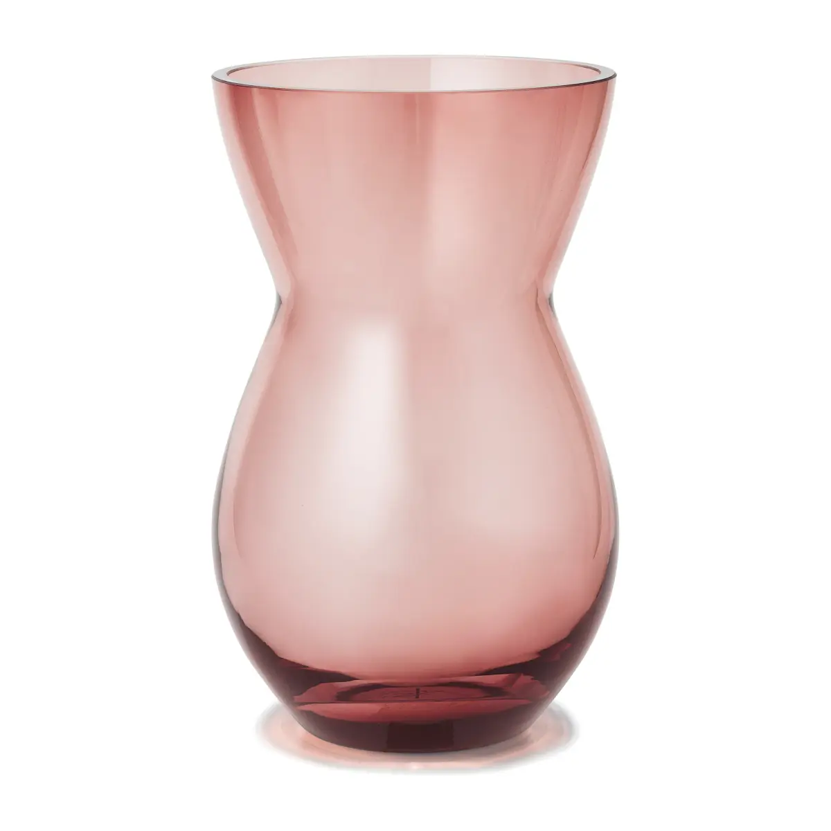 Calabas vase 21 cm, Burgundy