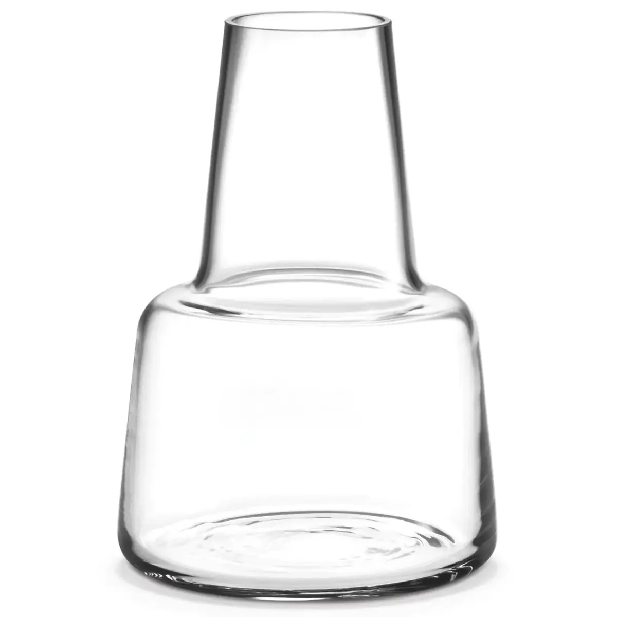 Flora Vase mellom hals 12 cm, Klar