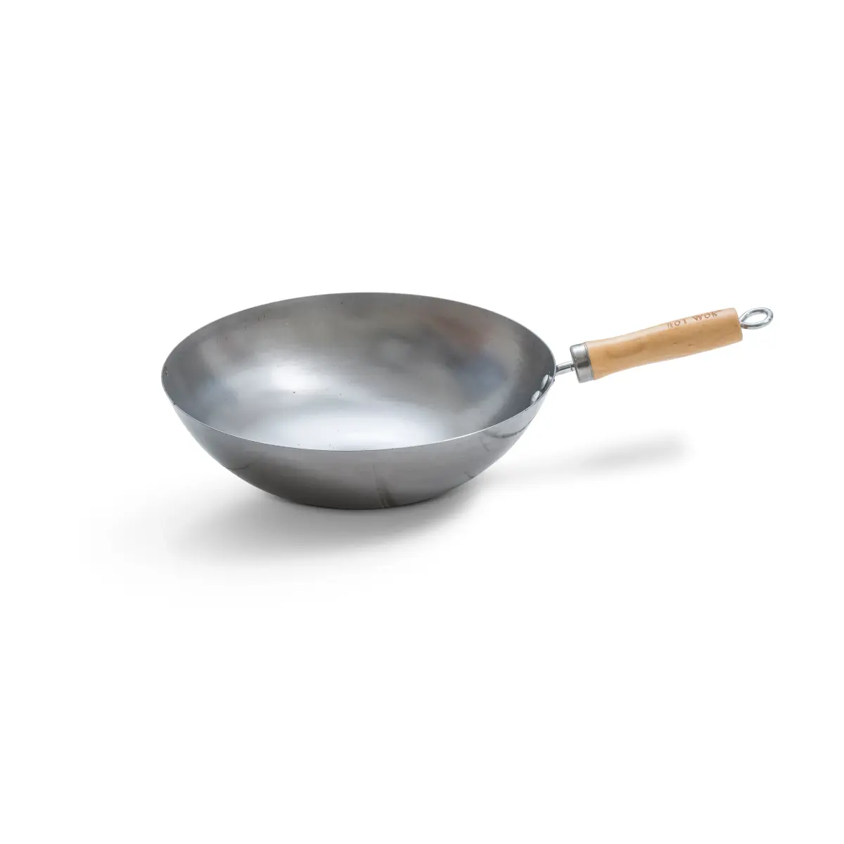 Hot Wok wokpanne kolstål, 30 cm