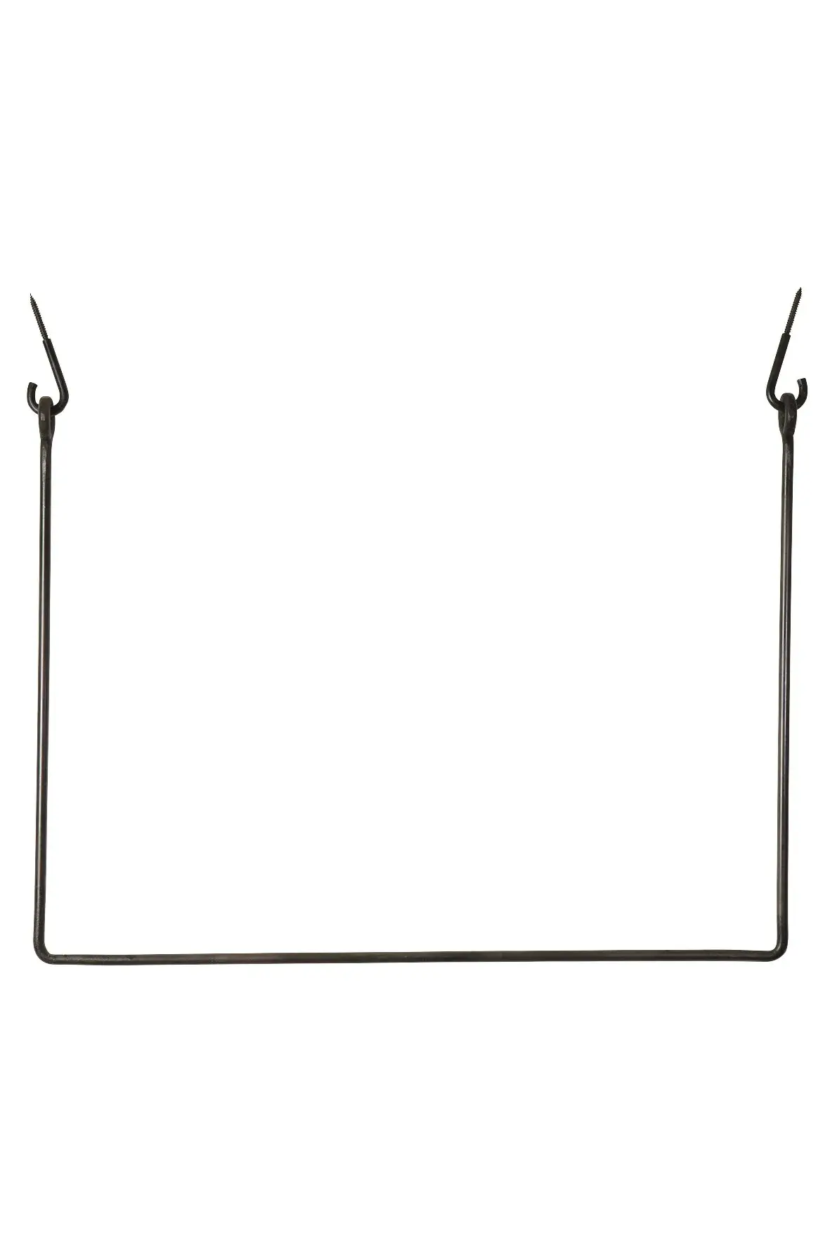 Coat rack klesstativ 75x100 cm, Svart