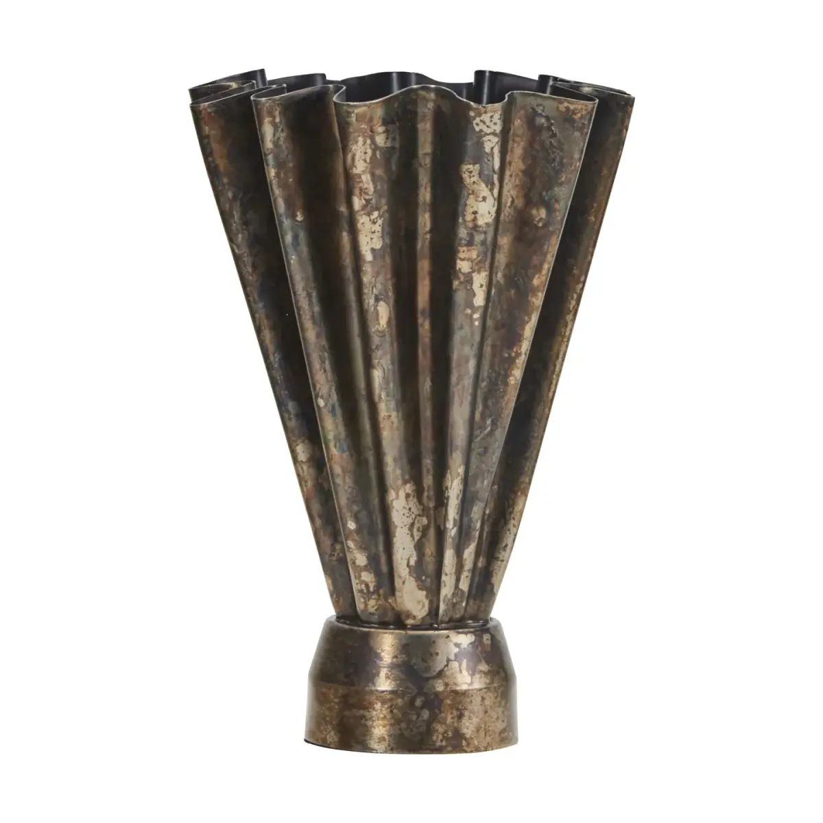 Flood vase Ø23 cm, Antikk brun