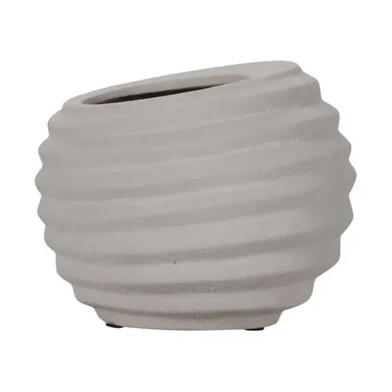 Happ potte Ø23 cm, Off-white