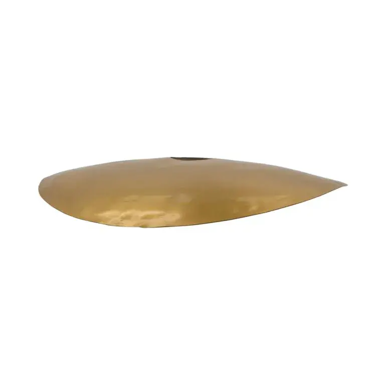 Hatt lampeskjerm 28,5x30 cm, Antik messing