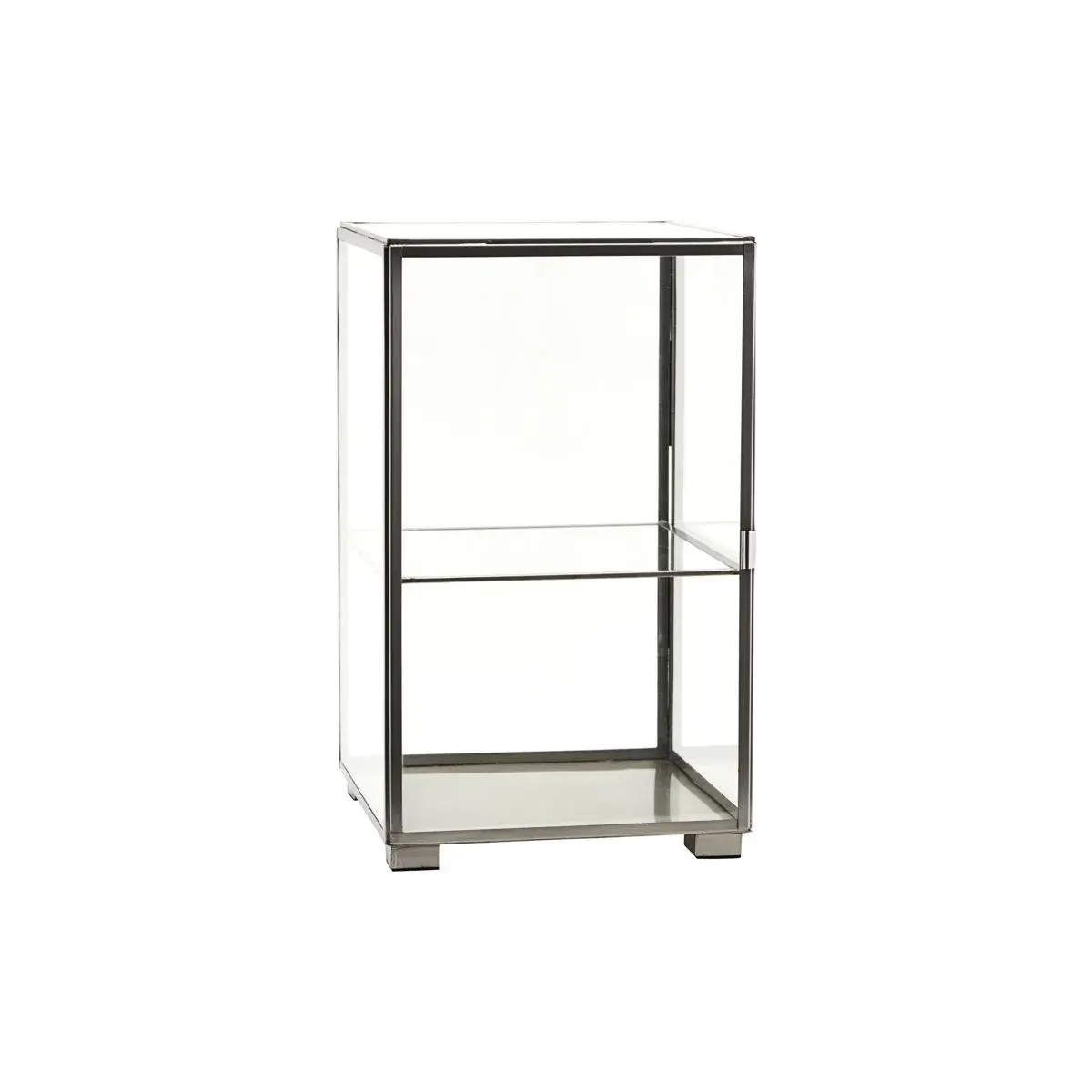 House Doctor vitrineskap 25x41 cm, Glass med sinkfinish