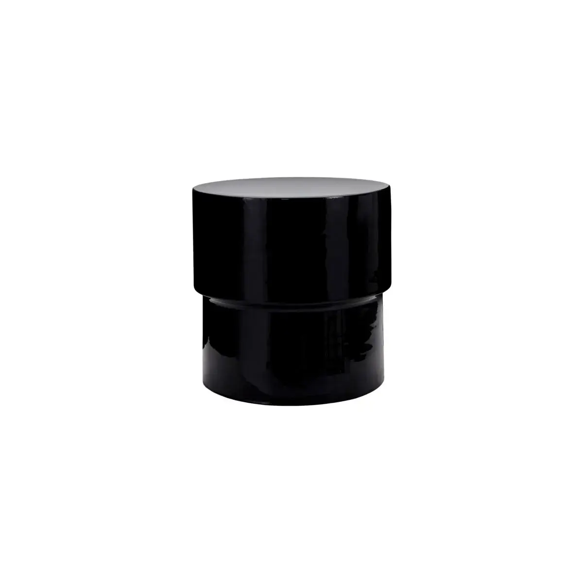 Nivo sidebord 36x36 cm, Svart