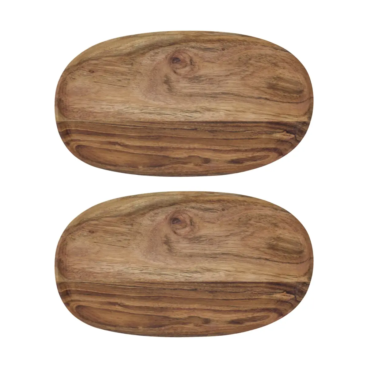 Wood brett 19x33 cm 2-pakning, Natur