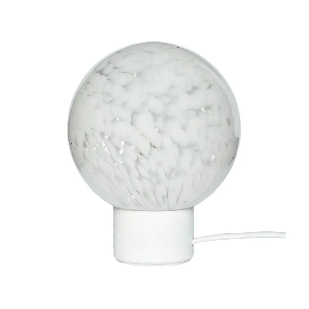 Bordlampe Ø15 cm, Hvit