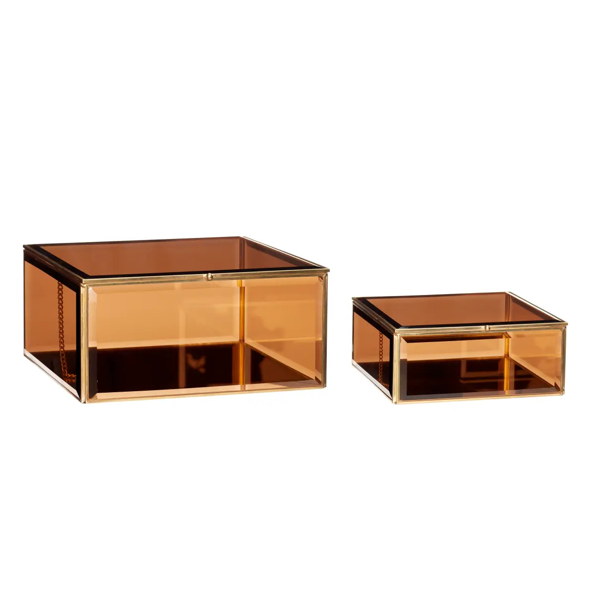 Box liten 2-pakning, Messing