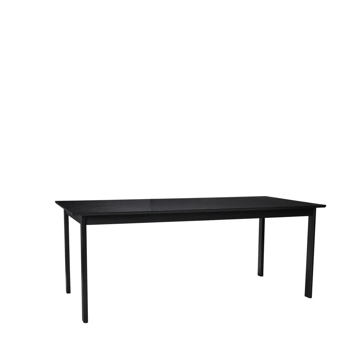 Dapper spisebord 95x195 cm, Svart
