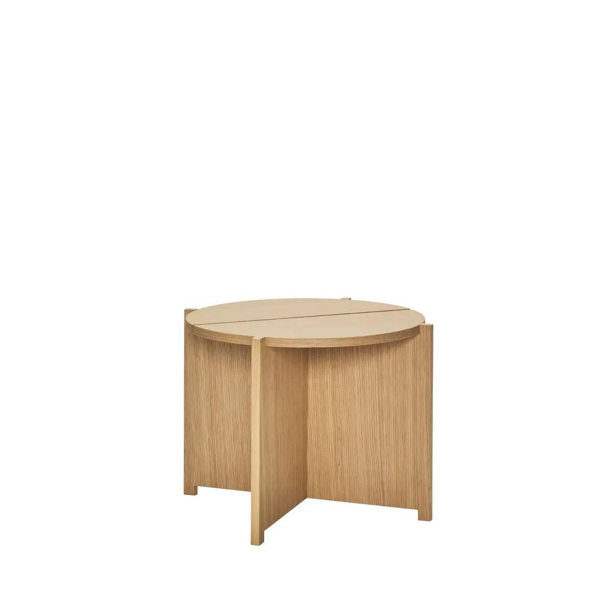 Dash sidebord Ø55 cm, Natur