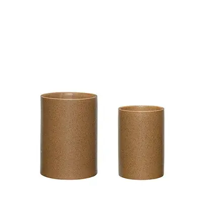 Edna krukker 2-pakning, Brun