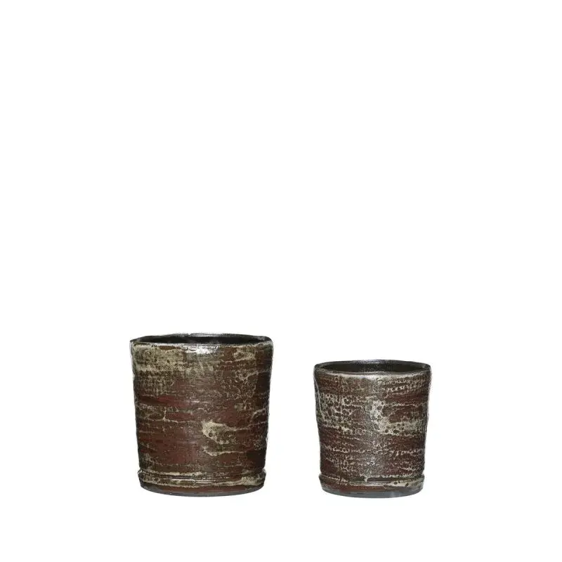 Fossi krukker 2-pakning, Brown
