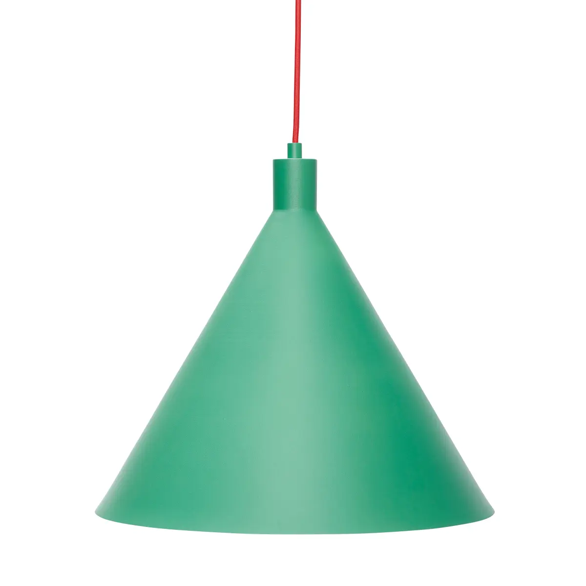 Hübsch pendel 40x35 cm, Metall-grønn-rød