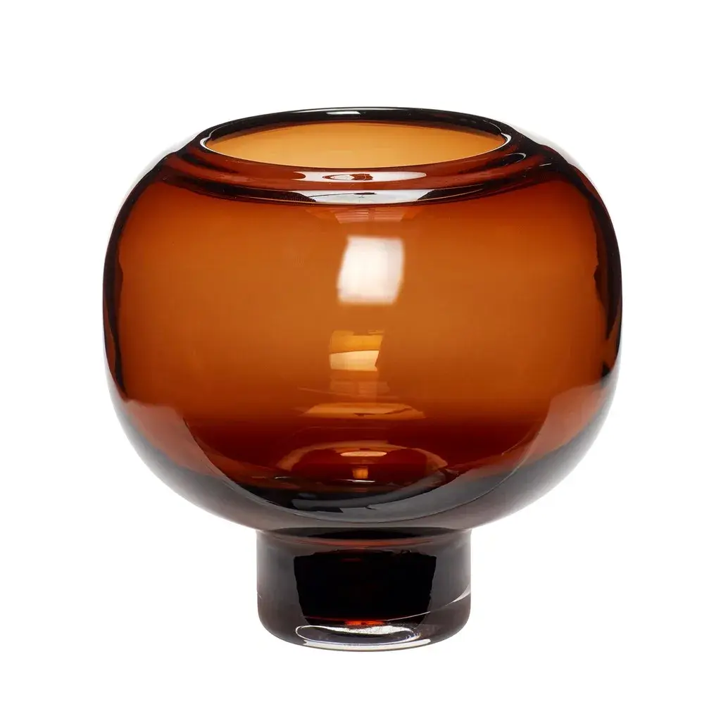 Hübsch Vase Ø16 cm, Oransje