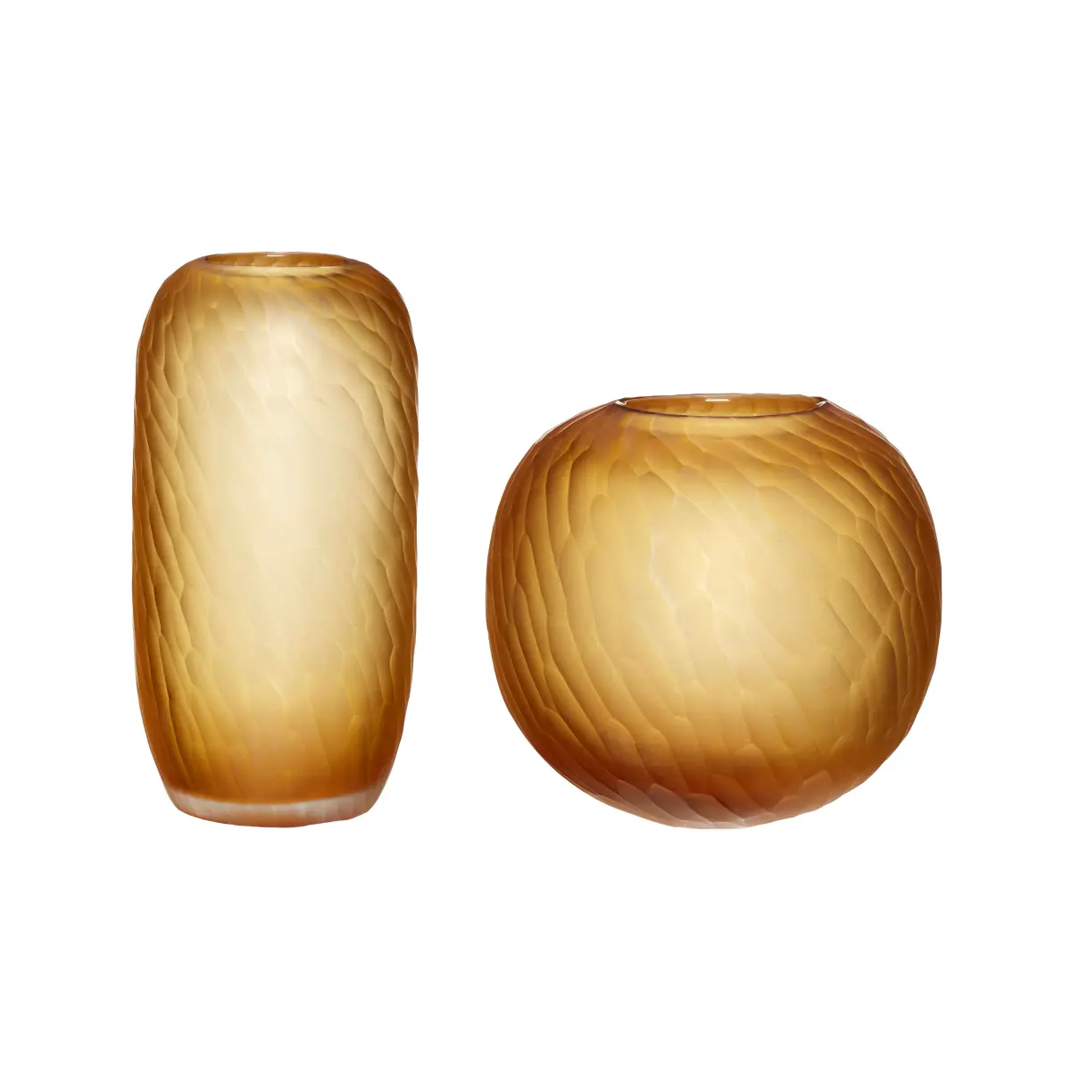 Hübsch Vase 2-pakning, Rav