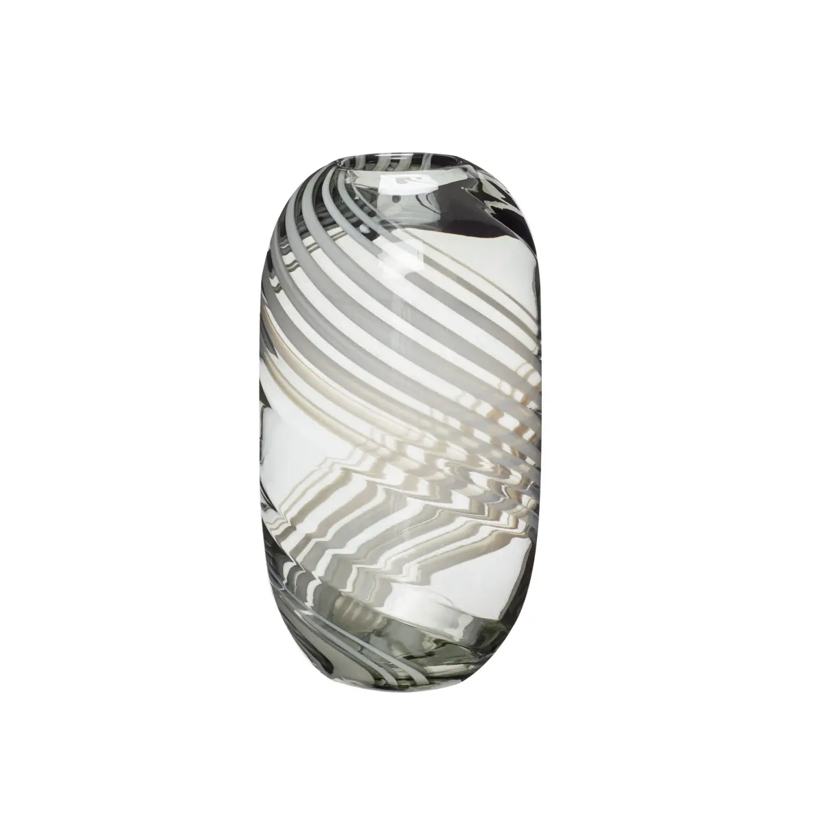Hübsch Vase 28 cm, Grå