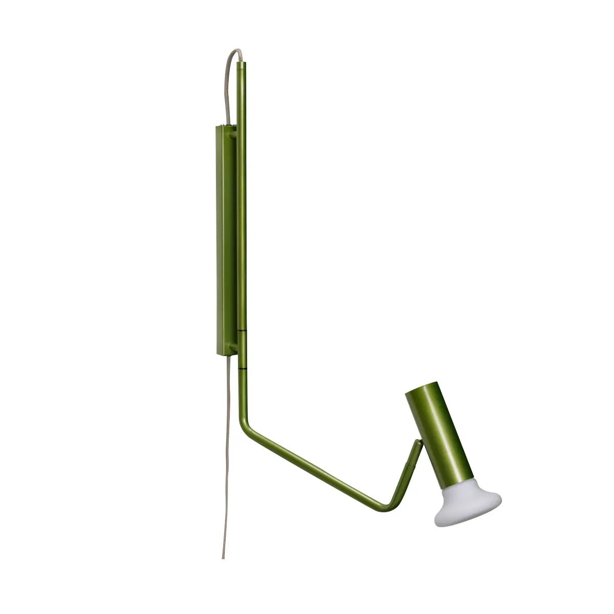Hübsch Wally vegglampe, Light green