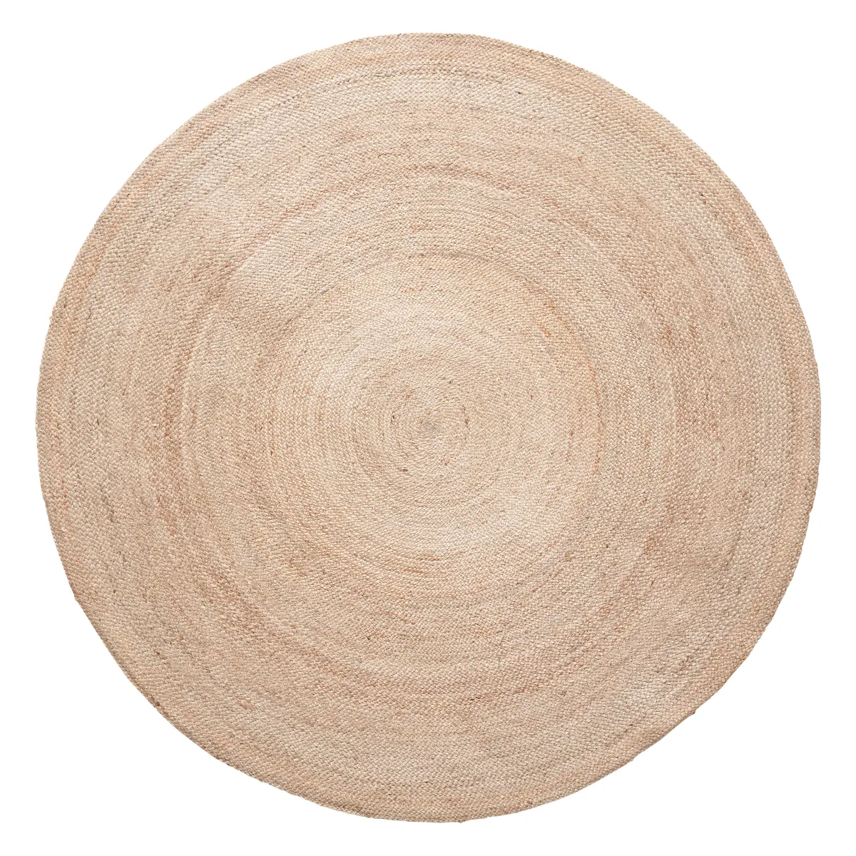 Jute teppe Ø150 cm, Natur